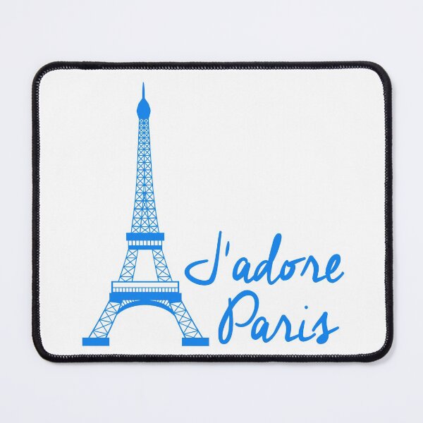 Item preview, J'adore Paris Digital Graphic - Blue designed and sold by beegurl13.