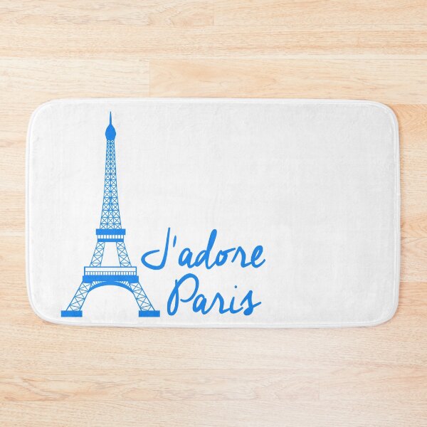Item preview, J'adore Paris Digital Graphic - Blue designed and sold by beegurl13.