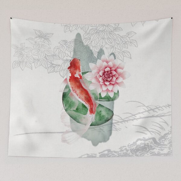 Item preview, Vintage Japanese Koi designed and sold by dshepherd22.