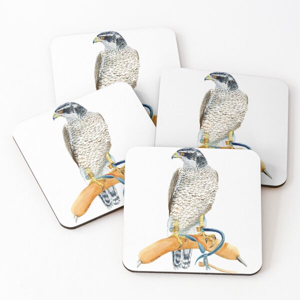 Item preview, Goshawk on bow perch designed and sold by Fozzyartsales.