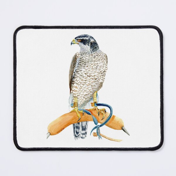Item preview, Goshawk on bow perch designed and sold by Fozzyartsales.