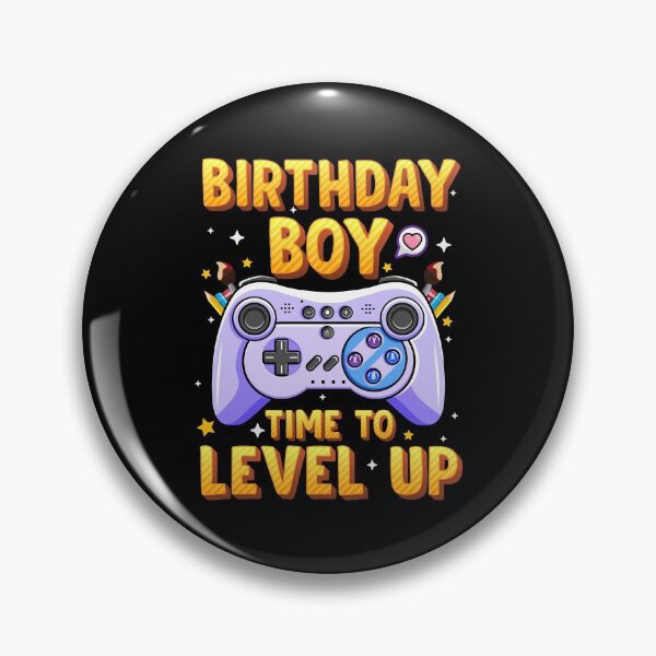 Item preview, Birthday Boy Time To Level Up designed and sold by mteehut.
