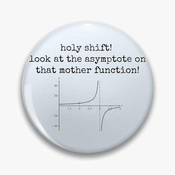 Item preview, Holy Shift! Look at the Asymptote on that Mother Function! designed and sold by andmarstan.