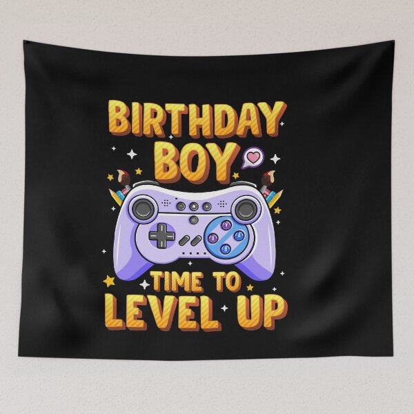 Item preview, Birthday Boy Time To Level Up designed and sold by mteehut.
