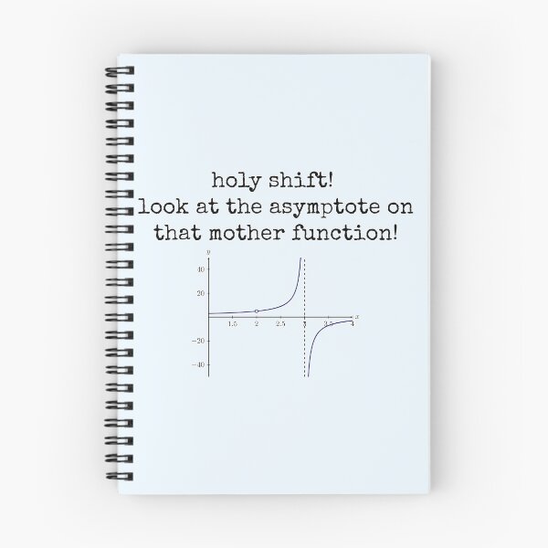 Item preview, Holy Shift! Look at the Asymptote on that Mother Function! designed and sold by andmarstan.