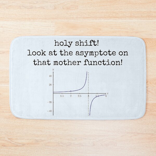 Item preview, Holy Shift! Look at the Asymptote on that Mother Function! designed and sold by andmarstan.