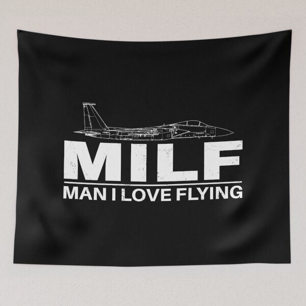 Item preview, F15 Milf Man I love Flying designed and sold by NicGrayGraphic.