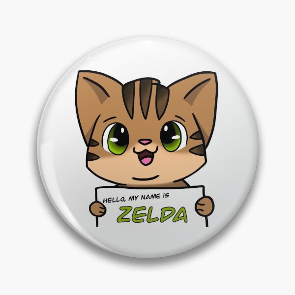 Item preview, Hello my name is Zelda designed and sold by UmbreeveeGaming.