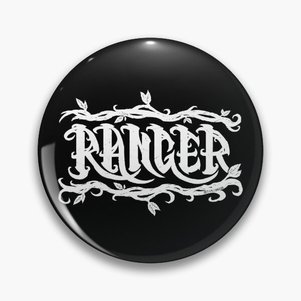 Item preview, D&D Ranger Class Logo White designed and sold by CriticalLOL.