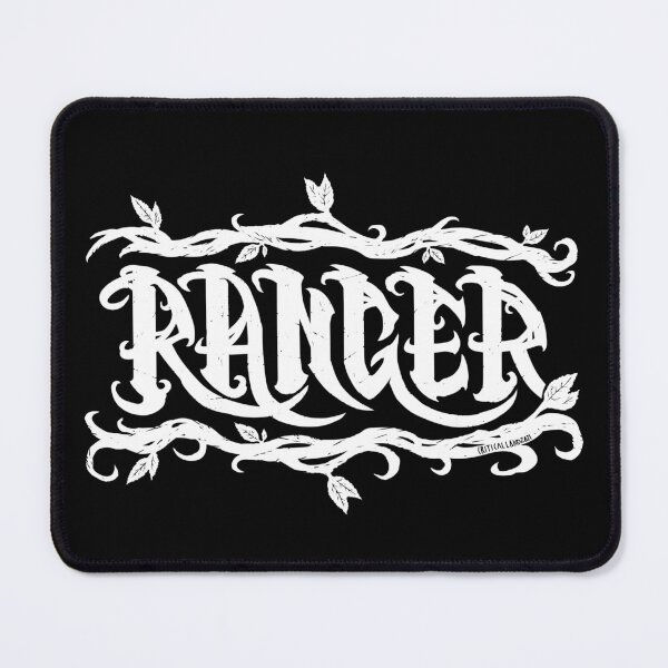Item preview, D&D Ranger Class Logo White designed and sold by CriticalLOL.