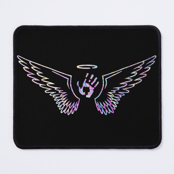 Item preview, Rainbow Wings Handprint designed and sold by callboxkat.