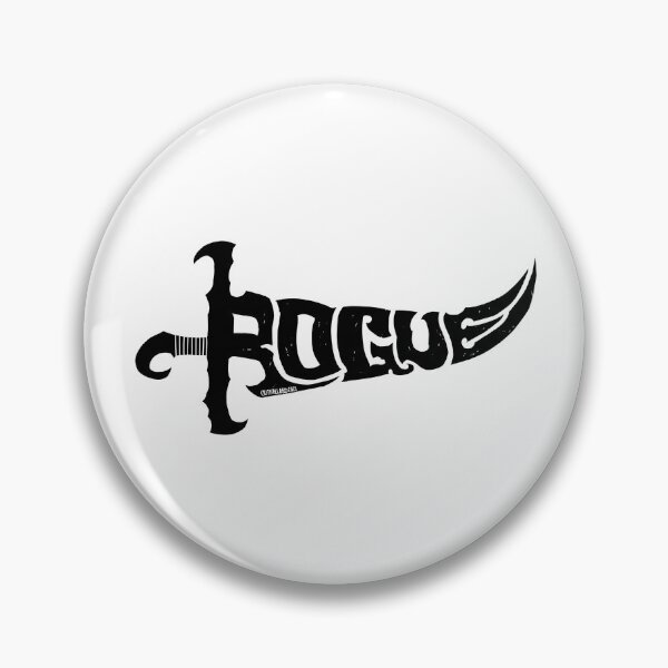 Item preview, D&D Rogue Class Logo designed and sold by CriticalLOL.