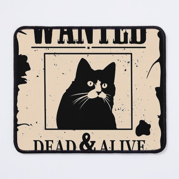Item preview, Wanted Dead And Alive Schrodinger designed and sold by alarmbitter.