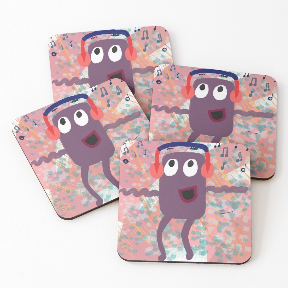 Item preview, Coasters (Set of 4) designed and sold by sartzad.