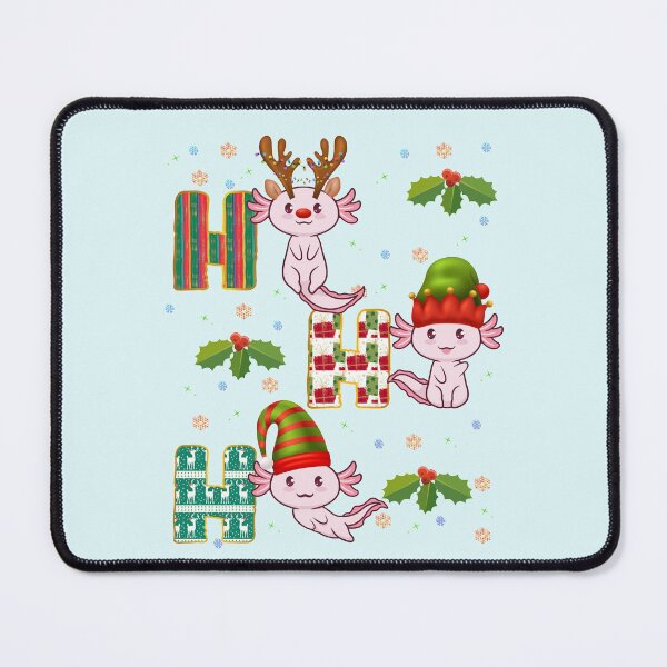 Item preview, Axolotl Ho Ho Ho Merry Christmas Xmas Novelty designed and sold by Nzgiftsandmore.