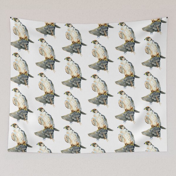 Item preview, Lanner falcon on glove designed and sold by Fozzyartsales.