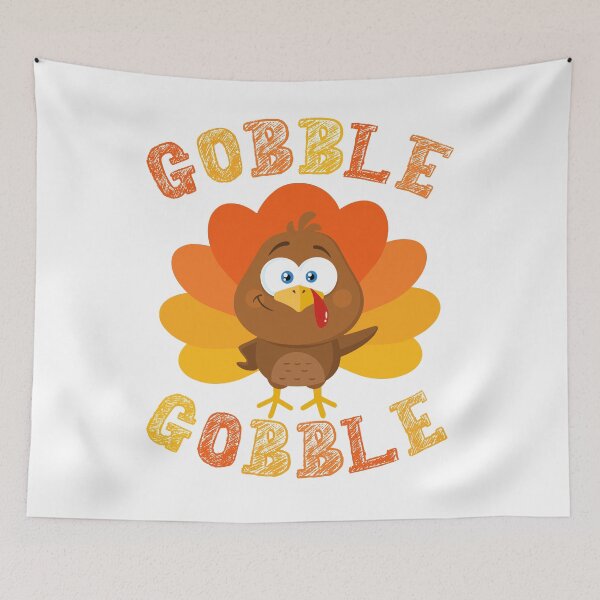 Item preview, Cute Gobble Gobble Turkey Pilgrim Little Boys Thanksgiving designed and sold by alexquang.
