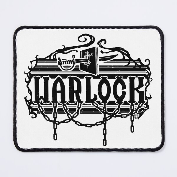 Item preview, D&D Warlock Class Logo designed and sold by CriticalLOL.
