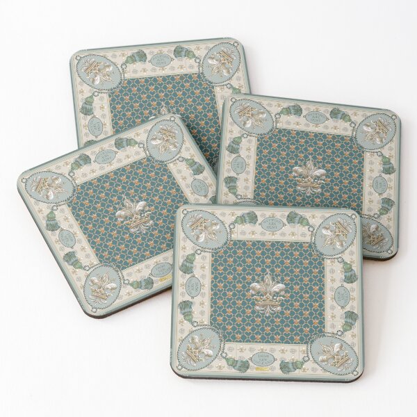 Item preview, Fleur d'Lys Green designed and sold by Hautforte.