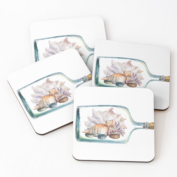 Item preview, Watercolor Seashell designed and sold by mushizaman.