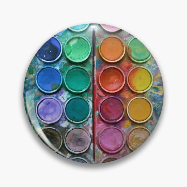 Item preview, Watercolor Paintbox With Brush designed and sold by Altan-HK.