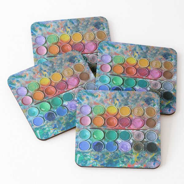 Item preview, Watercolor Paintbox With Brush designed and sold by Altan-HK.