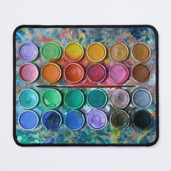 Item preview, Watercolor Paintbox With Brush designed and sold by Altan-HK.