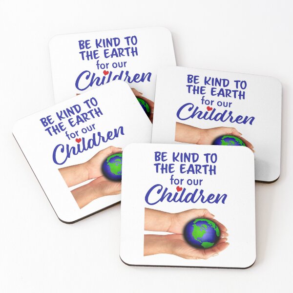 Item preview, Be kind to the earth for our children designed and sold by With My Hands By K.
