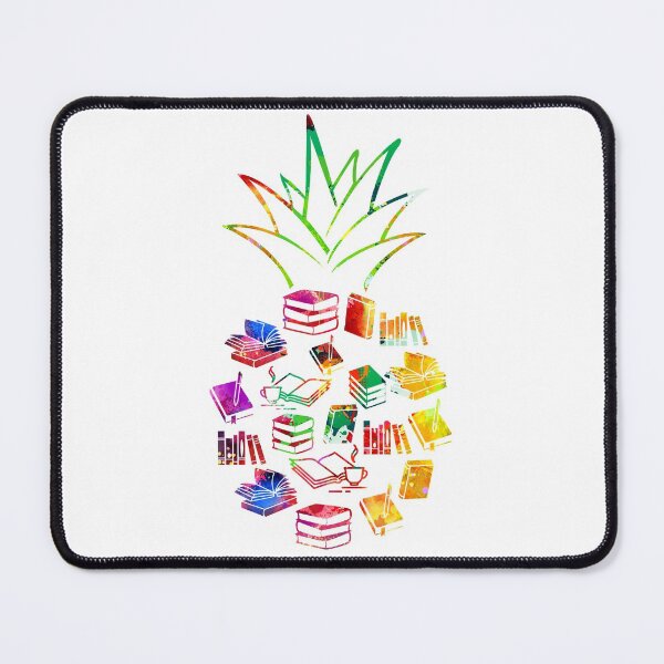 Item preview, Librarian pineapple watercolor designed and sold by aggiexnjoz.