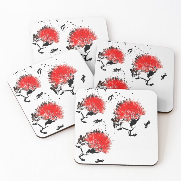 Item preview, Red Lehua 2 designed and sold by aloharobj.