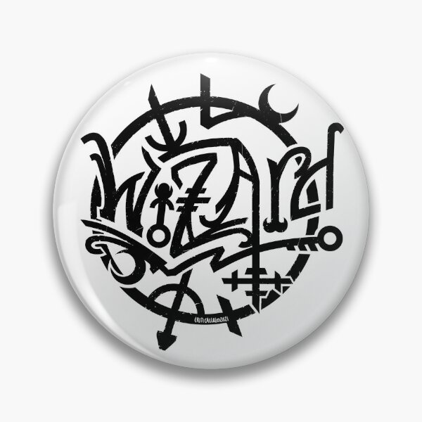 Item preview, D&D Wizard Class Logo designed and sold by CriticalLOL.