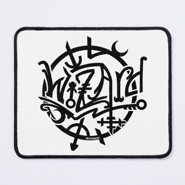 Item preview, D&D Wizard Class Logo designed and sold by CriticalLOL.
