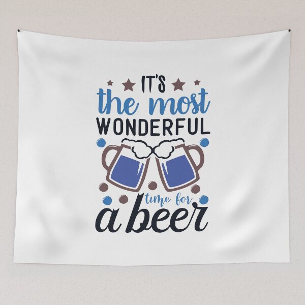 Item preview, Its The Most Wonderful Time For A Beer | Christmas Gift Ideas designed and sold by DrawingBoard.