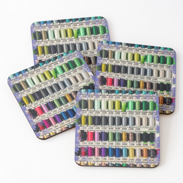 Item preview, Colorful thread Violet frame by Iritof designed and sold by iritof.