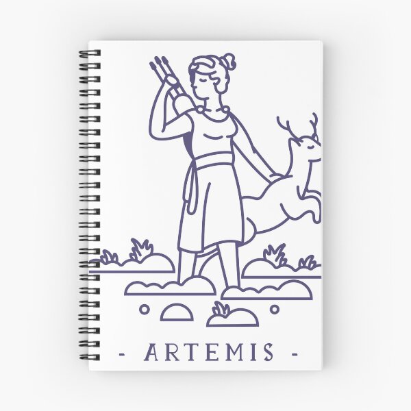 Artikelvorschau, Artemis, griechische Göttin entworfen und verkauft von Klotho-Fashion.
