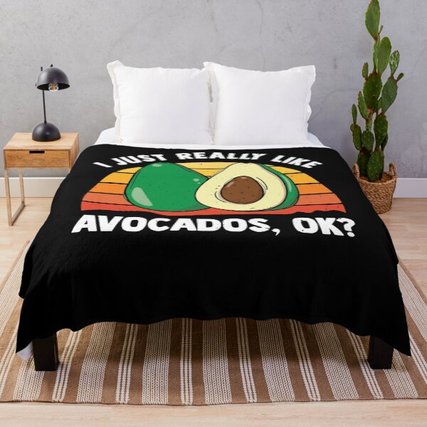 Item preview, I Just Really Like Avocados OK Avocado Girl designed and sold by MakeGoodChoices.