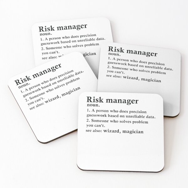 Item preview, Risk Manager Definition Funny Profession designed and sold by woodesigner.