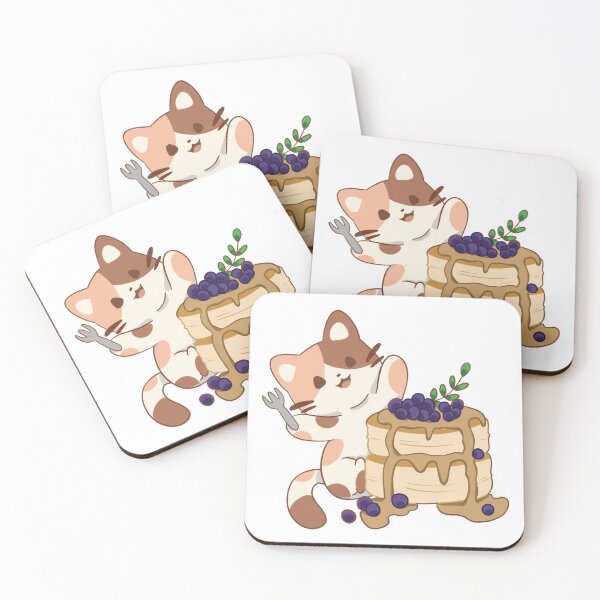 Item preview, Kawaii cat and Pancakes designed and sold by Kawaii-Bappa.