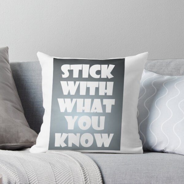 Item preview, go with what you know designed and sold by Rytespot.