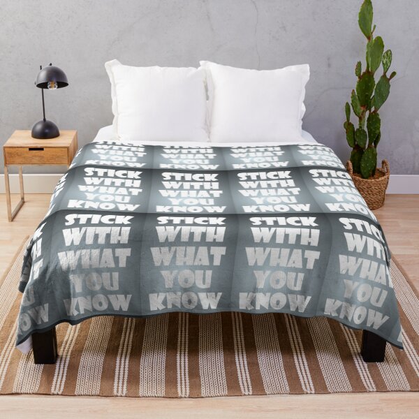Item preview, go with what you know designed and sold by Rytespot.