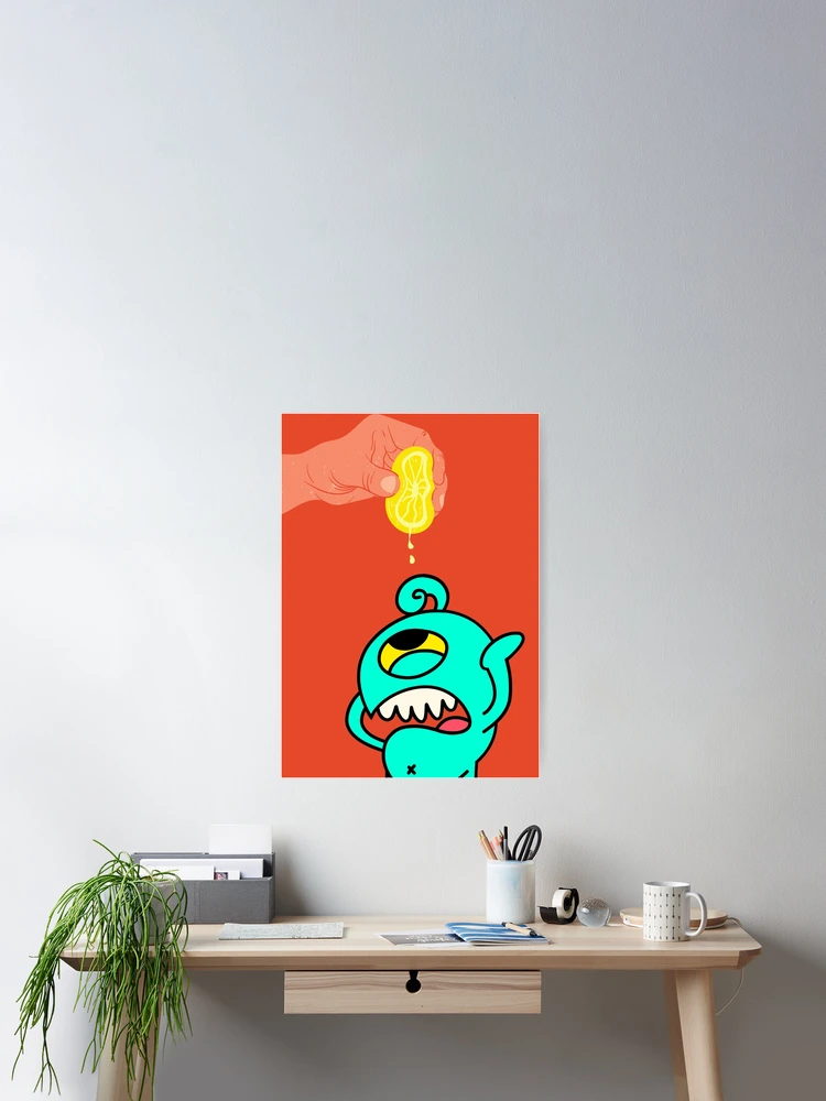 Thumbnail 2 of 3, Poster, Panic monster designed and sold by RASAnation.