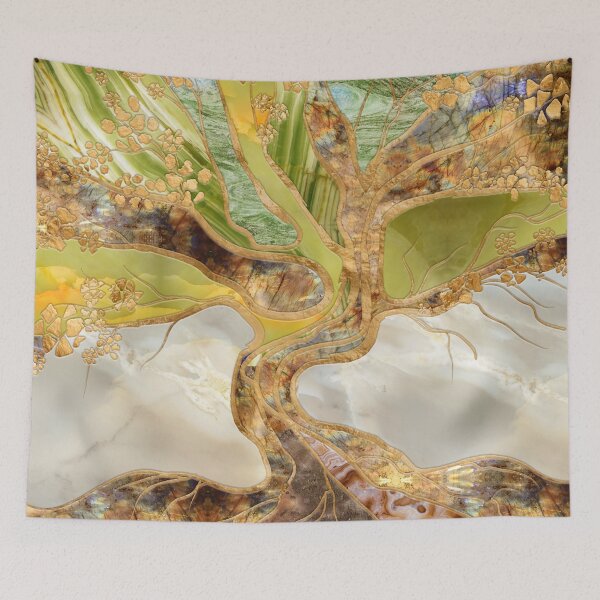 Item preview, Tree of life - Mineral and Marble textures designed and sold by k9printart.
