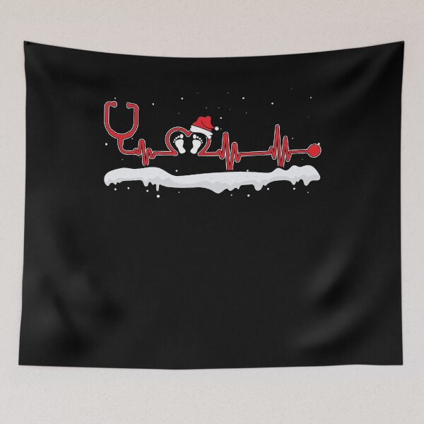 Item preview, NICU Heartbeat Nurse Funny Christmas Neonatal designed and sold by MakeGoodChoices.