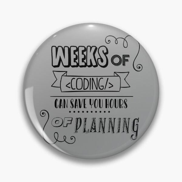 Item preview, Weeks of coding dark designed and sold by Caldofran.