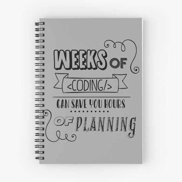 Item preview, Weeks of coding dark designed and sold by Caldofran.