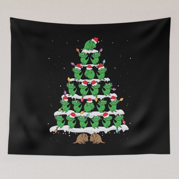 Item preview, Bearded Dragon Fanatic Owner Funny Christmas Tree designed and sold by MakeGoodChoices.