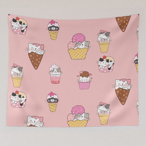 Item preview, Chubby Cat Ice Cream designed and sold by samah82.