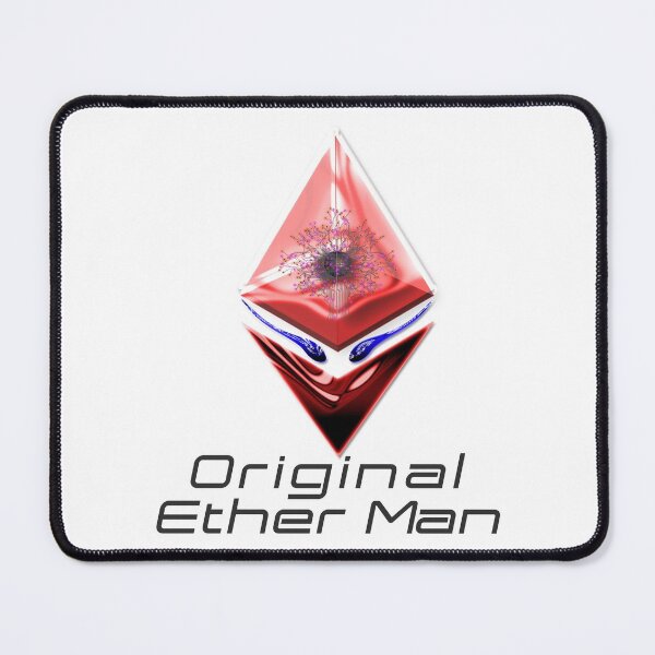 Item preview, Duvets Original Ether Man Sienna Colored Head With Positronic Brain & Dark-blue Eyes Black Text designed and sold by Spirit-World.