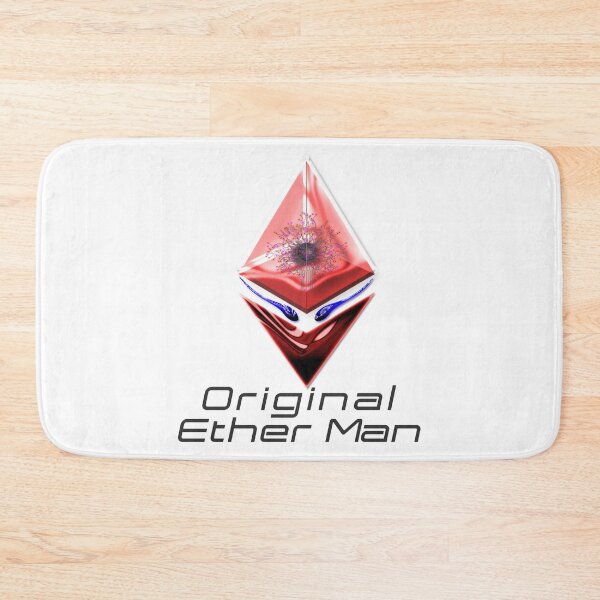 Item preview, Duvets Original Ether Man Sienna Colored Head With Positronic Brain & Dark-blue Eyes Black Text designed and sold by Spirit-World.