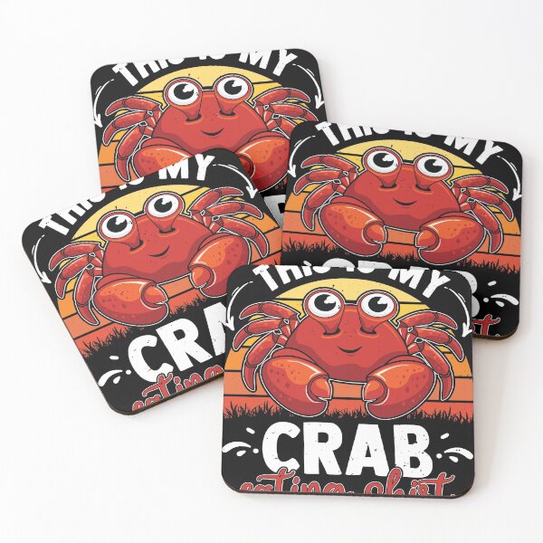 Item preview, This Is My Crab Eating Red Crab Lover Funny Sea designed and sold by MakeGoodChoices.